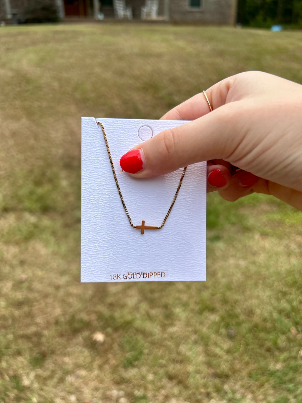 Walk by Faith Necklace