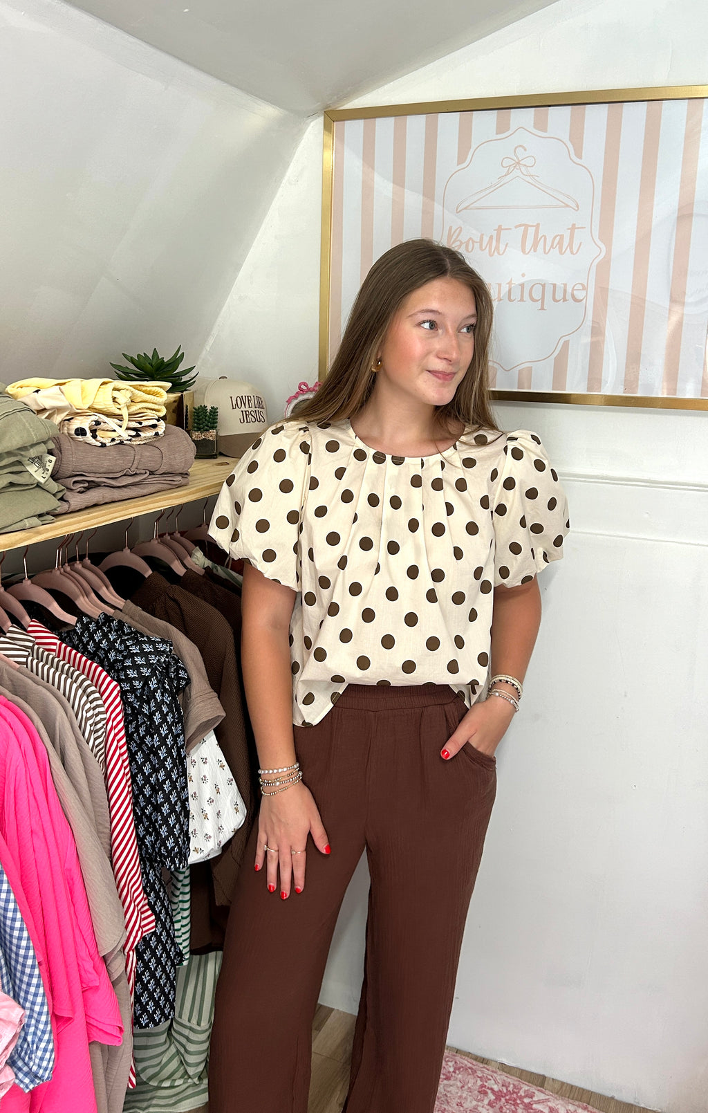 Darling Dot Top