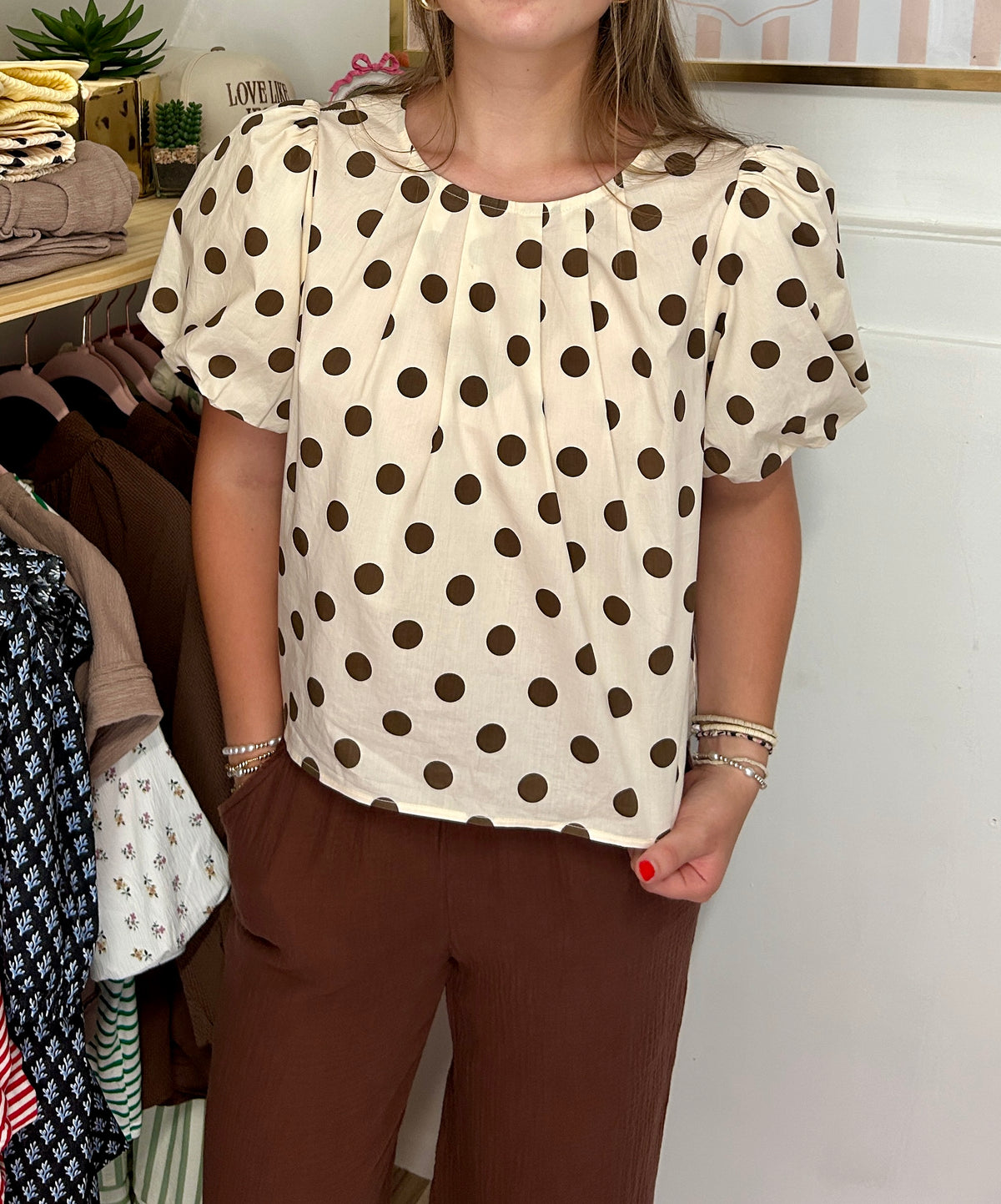 Darling Dot Top