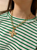 Chunky Cross Necklace