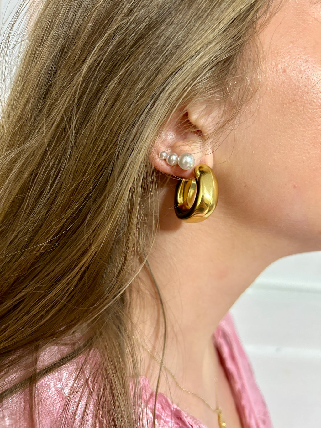 Classic Chunky Hoop Earrings