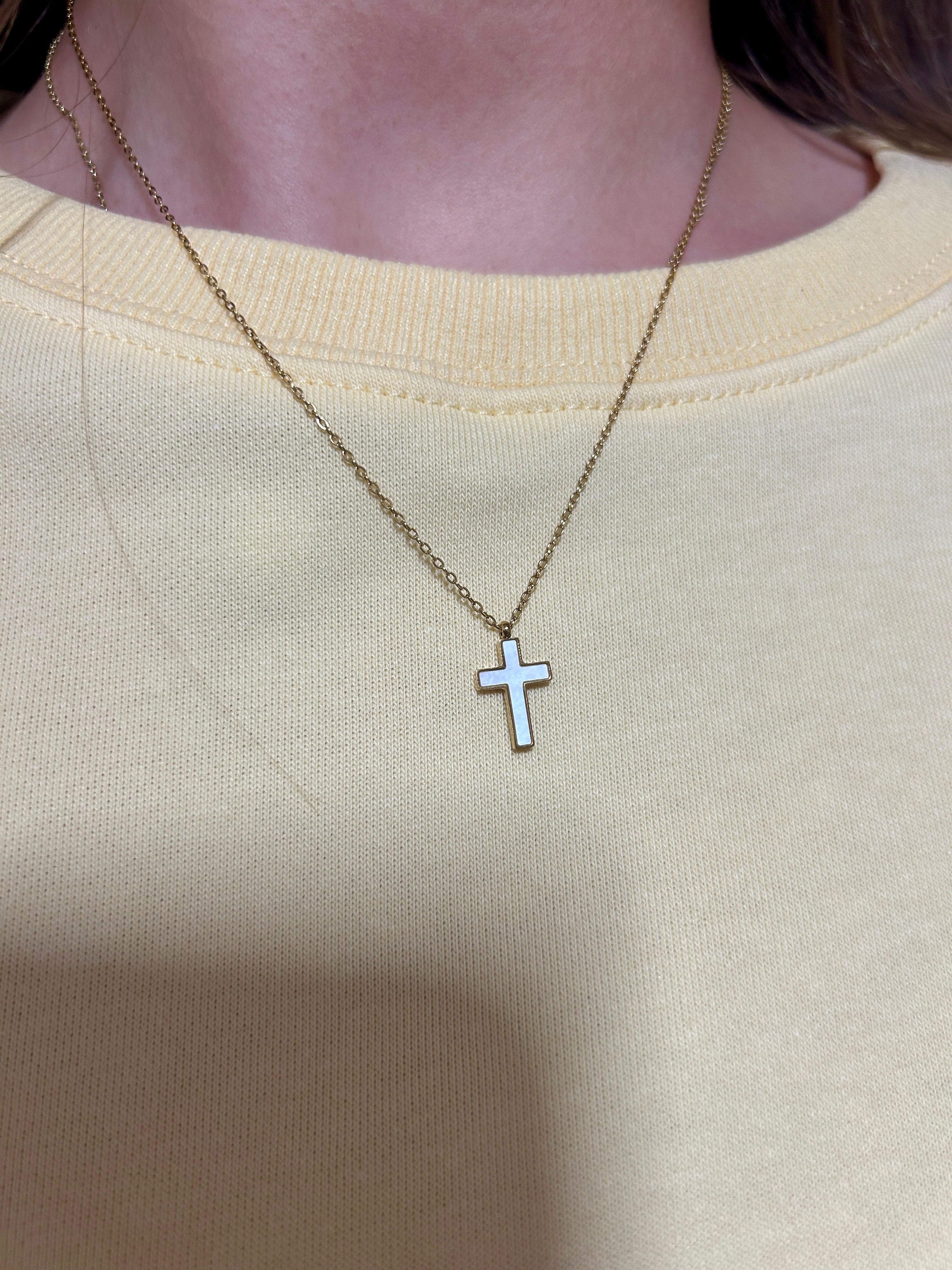 Dainty Cross Necklace