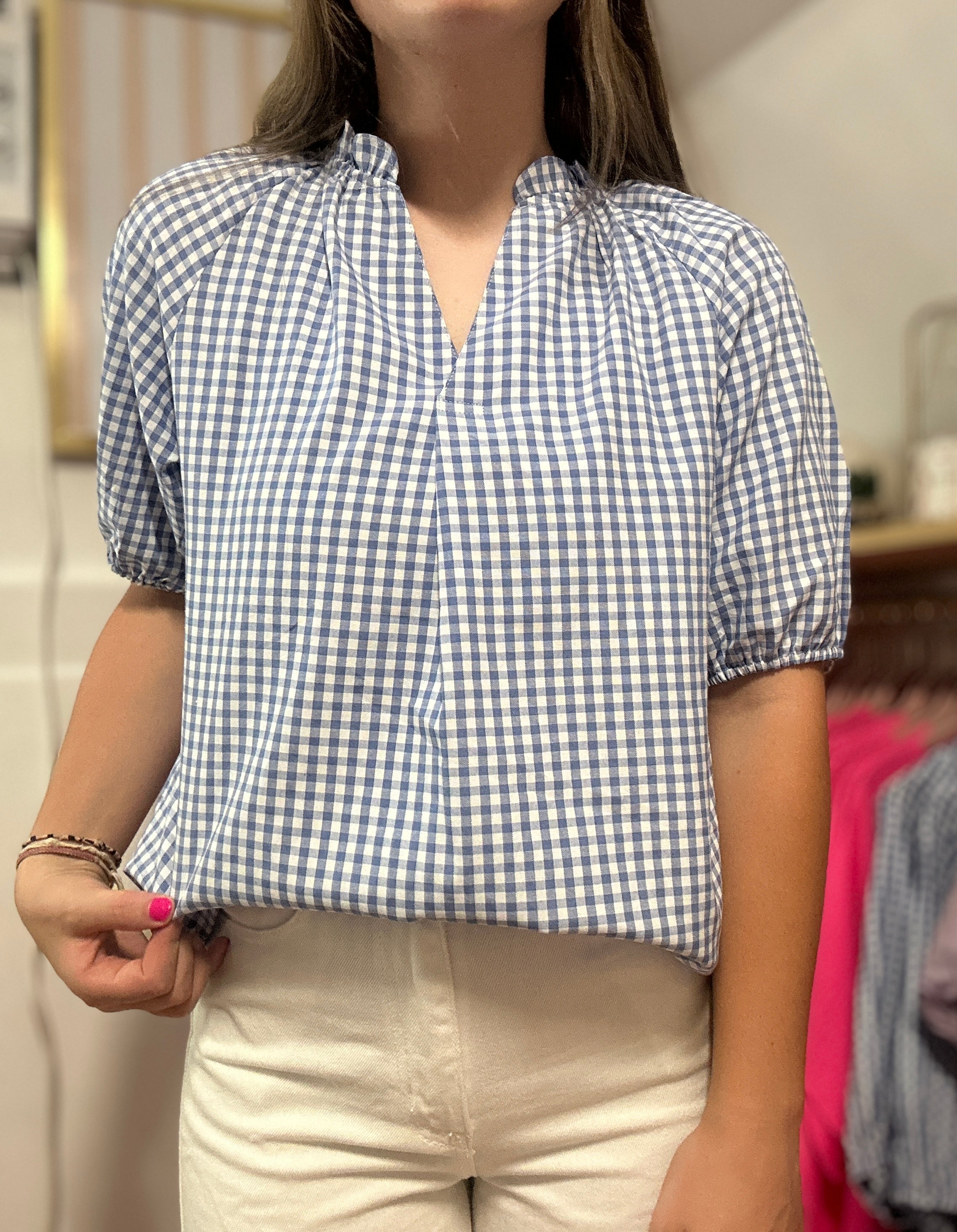 Classic Gingham Top