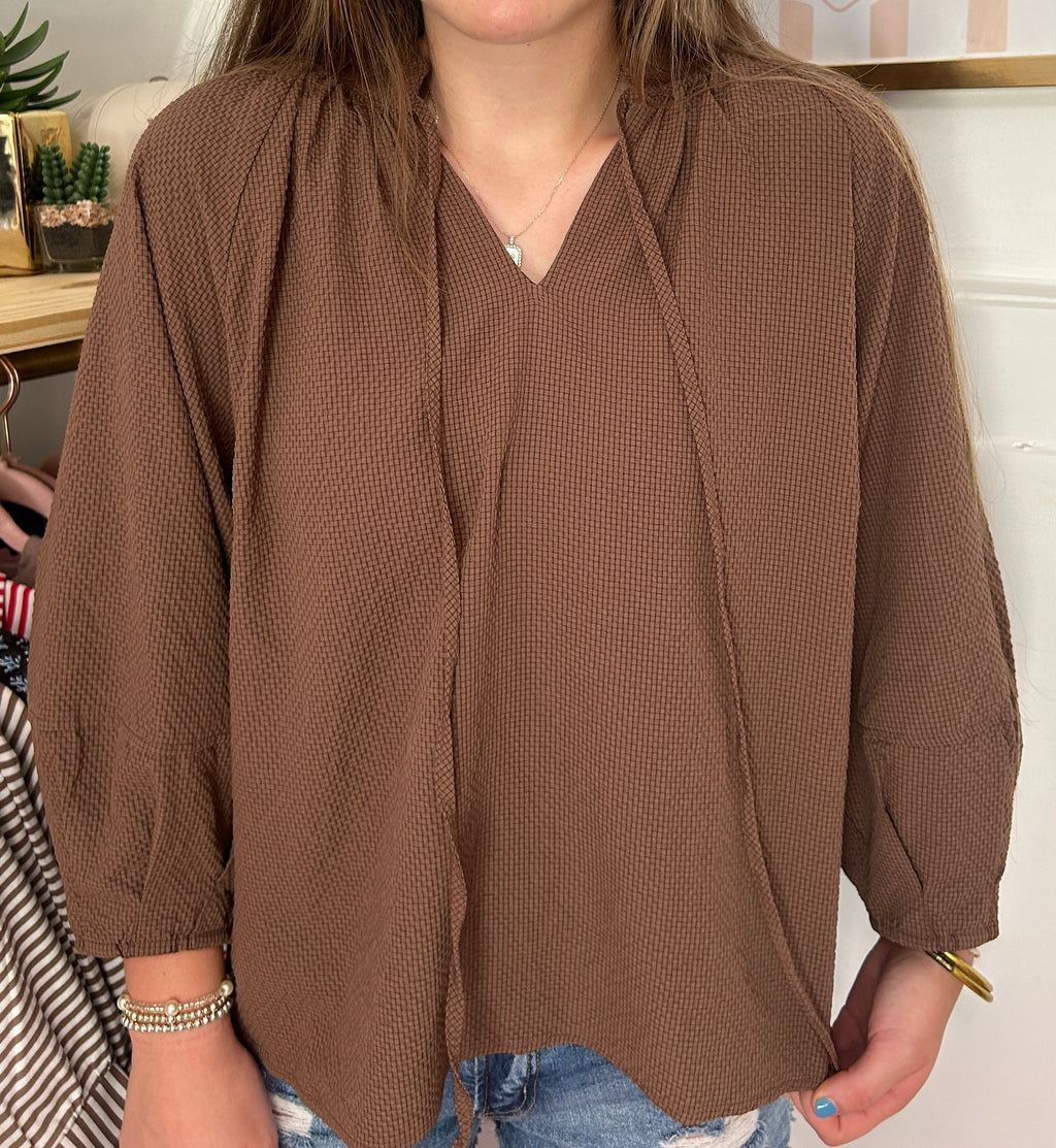 Mocha Muse Top