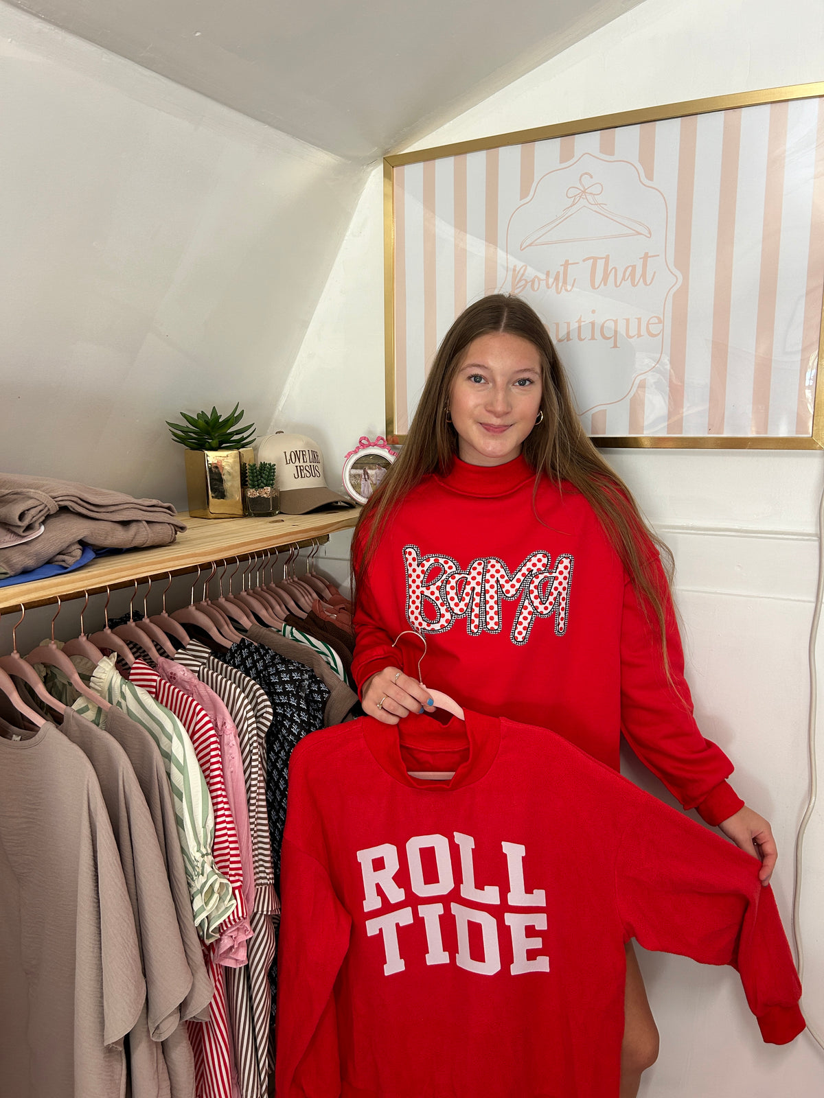Alabama Reversible Mockneck Sweatshirt