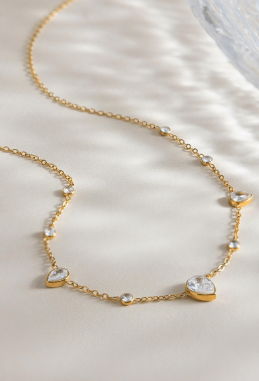 Crystal Teardrop necklace